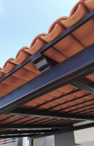 estructura metálica para tejado en asturias