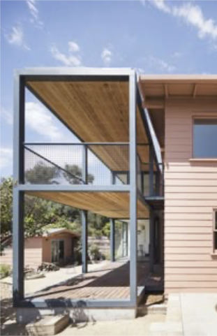 estructura metálica para unifamiliar