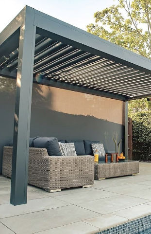 pérgolas de acero en asturias